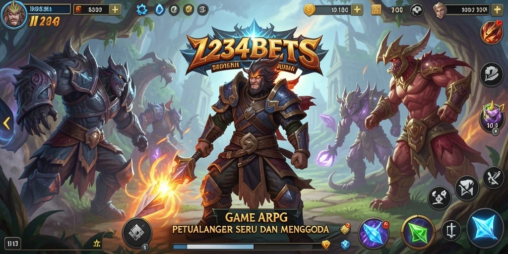 Tampilan gameplay seru dari <strong>1234BETS</strong> dengan pertarungan mendebarkan.
