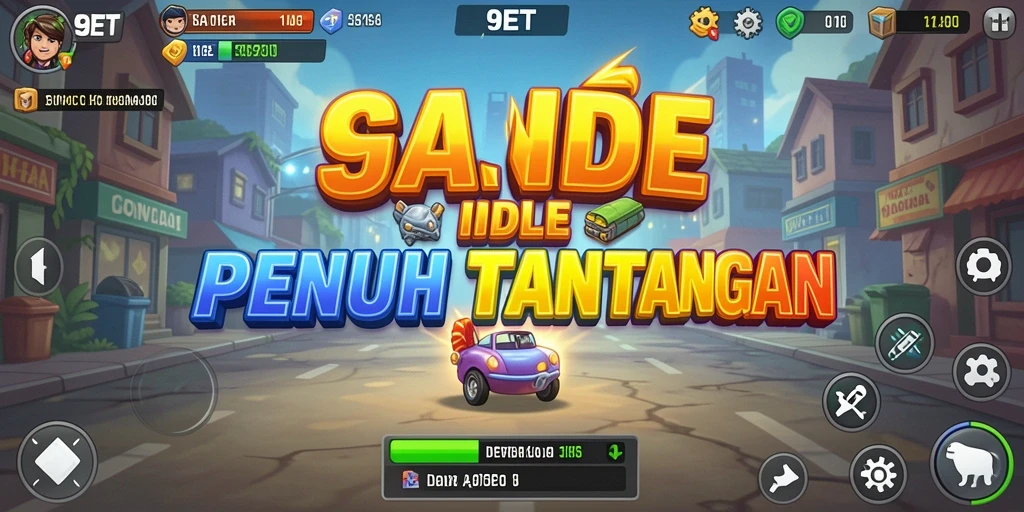Gameplay 9ET yang menarik dan penuh strategi Idle.