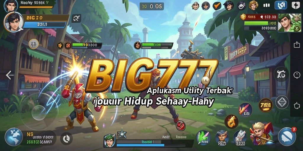 Tampilan antarmuka BIG77 yang sederhana dan efisien.