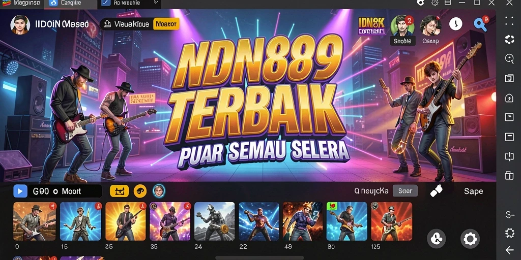 Tampilan gameplay IDN89 yang mengasyikkan dan interaktif.