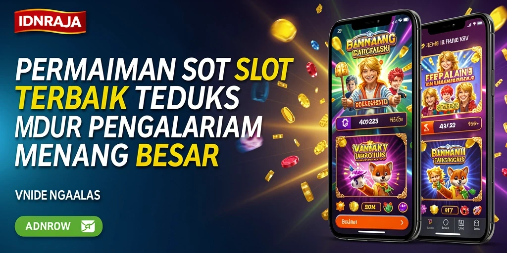 Tampilan menarik dari gameplay IDNRAJA slot yang memukau.