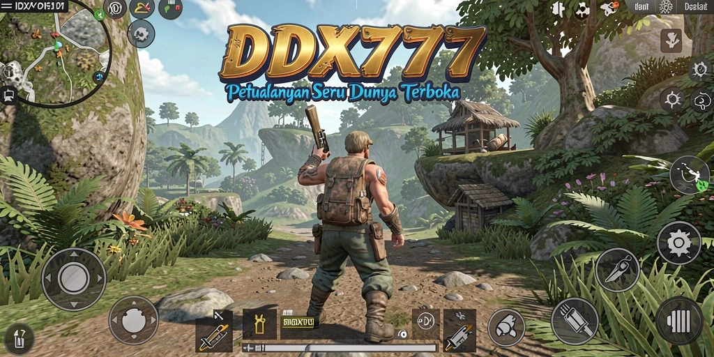 Tampilan gameplay yang mendalam dalam dunia Open World IDX777.