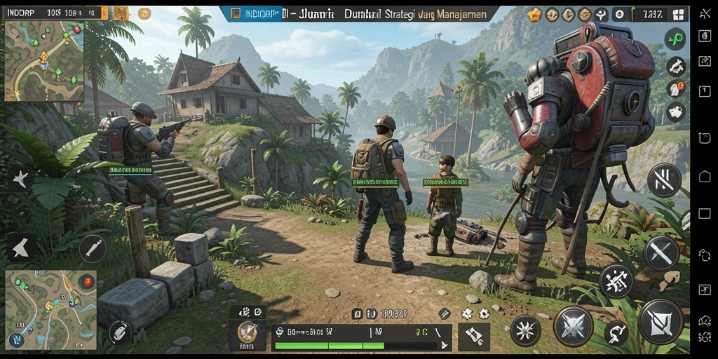 Tampilan gameplay <strong>INDORP</strong> yang seru dengan fitur strategi mendalam.