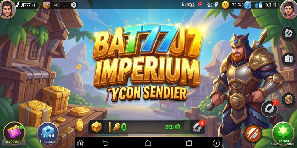Tampilan screenshot utama JT777 menampilkan keseruan gameplay Tycoon.