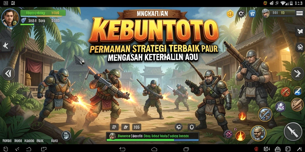 Tampilan gameplay KEBUNTOTO yang seru dan menantang.