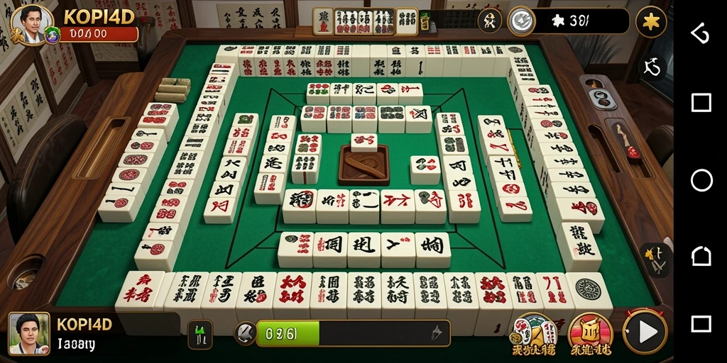 Tampilan gameplay KOPI4D yang seru dan menarik.