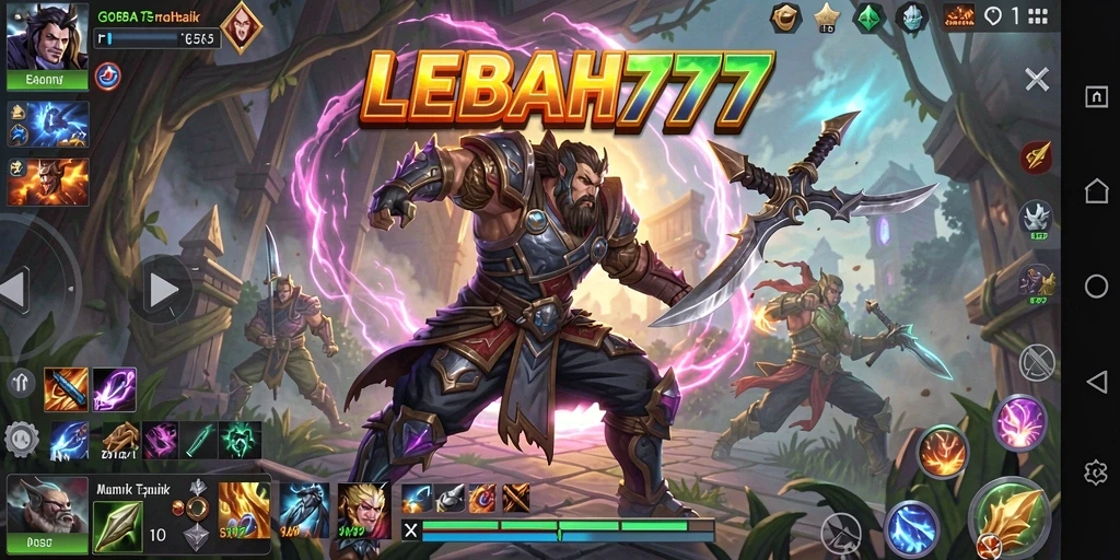 Gameplay seru dalam pertarungan tim di LEBAH777.