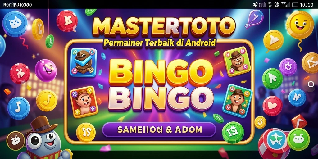 Screenshot MASTERTOTO menunjukkan gameplay Bingo yang seru dan interaktif.