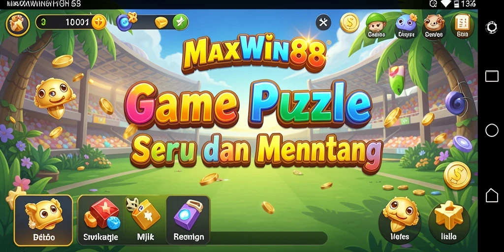 Gameplay <strong>MAXWIN88</strong> yang mengasyikkan dan penuh tantangan puzzle.
