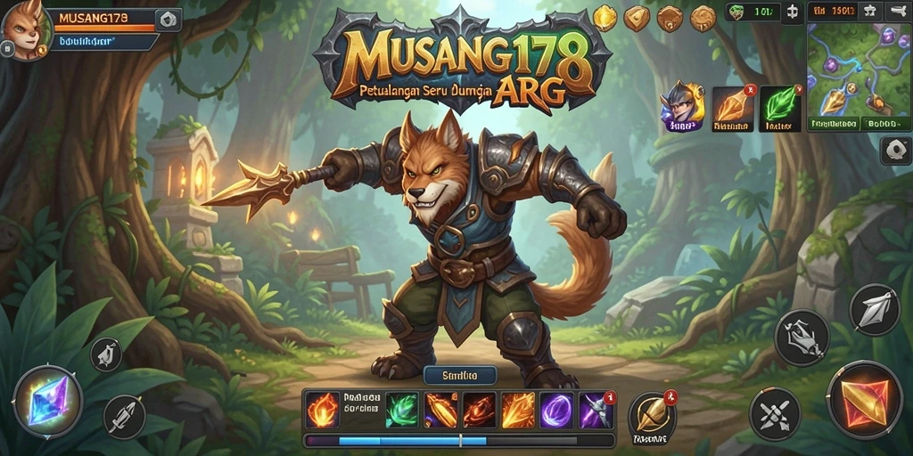 Tangkapan layar menunjukkan aksi pertempuran di dalam <strong>MUSANG178</strong> dengan karakter yang beraksi.