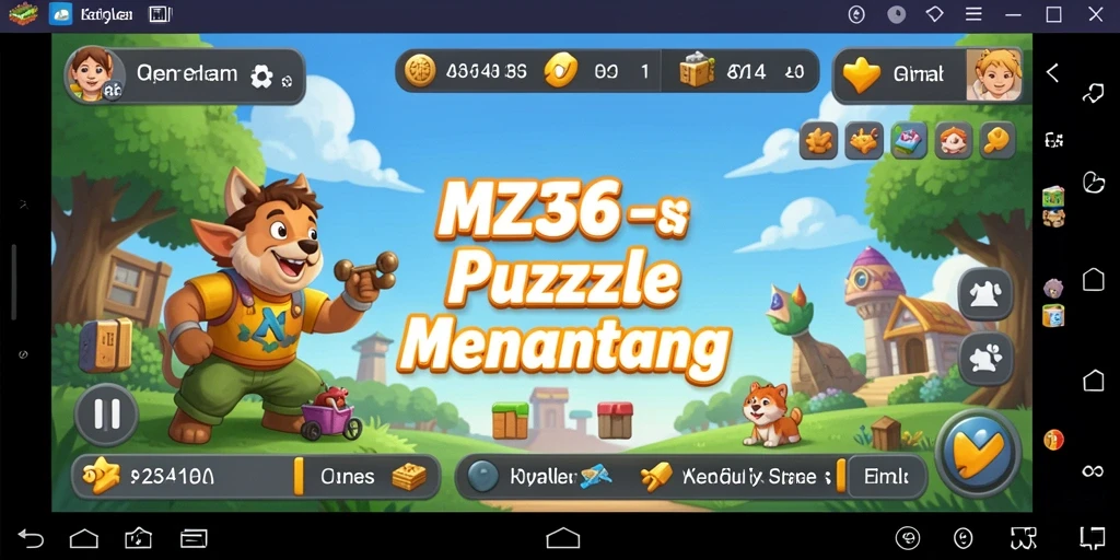 Tampilan gameplay MZ356 yang menantang dan menarik.