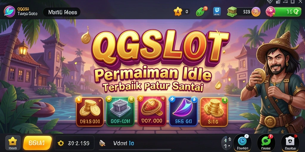 Tampilan gameplay QQSLOT yang mengasyikkan dan penuh warna.