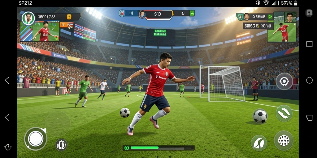 Tampilan gameplay SP212 yang dinamis dan menarik.