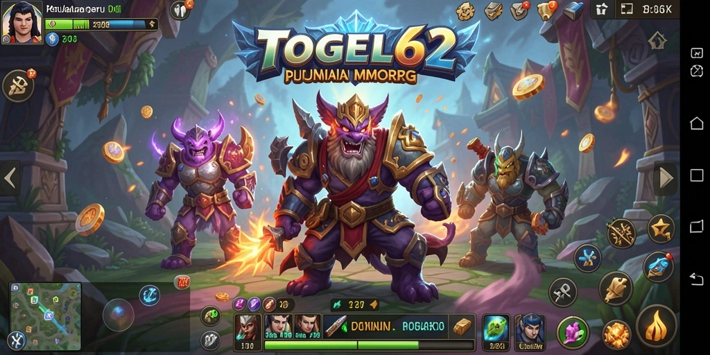 Gameplay TOGEL62 dengan petualangan seru di dunia MMORPG.